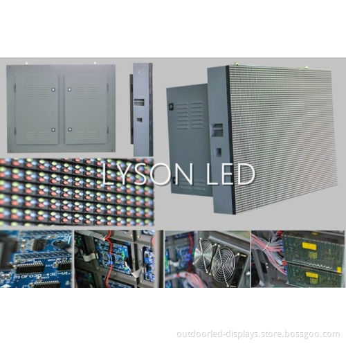 P10 Full Color Wall Mounted Led Display Panels , Rental Led Screen
